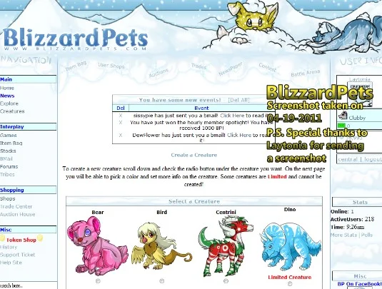 Blizzardpets